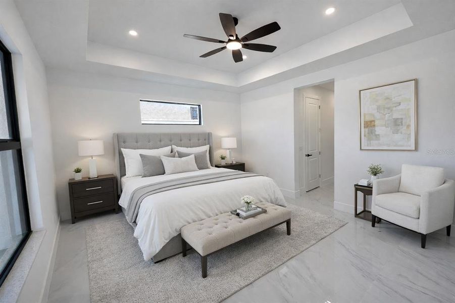 Furnished interior view inside a new home in , Cape Coral (Image 6).