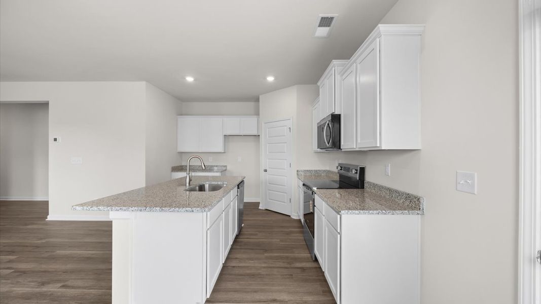 Furnished interior view inside a new home in Laurel Park Townhomes, Hephzibah (Image 5). Furnished interior view inside a new home in Laurel Park Townhomes, Hephzibah (Image 5).