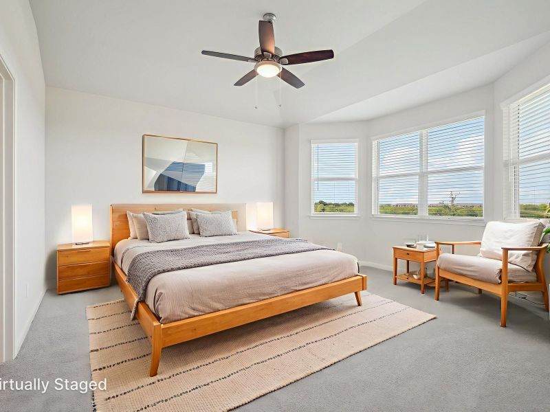 Furnished interior view inside a new home in Thomas Pond, San Antonio (Image 5).
