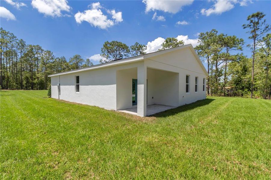 Actual Completed Home Ready to Move In