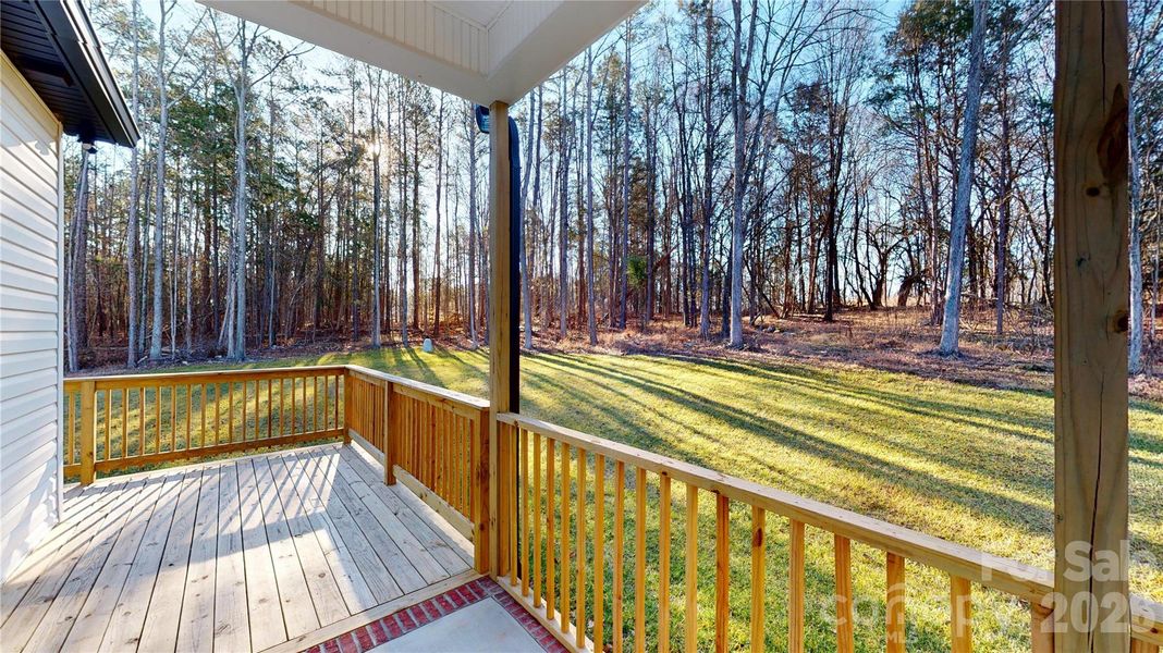 rear wrap around deck