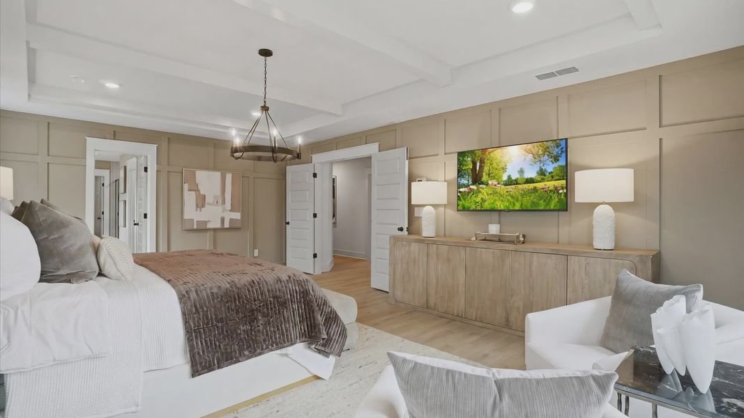 Furnished interior view inside a new home in Northcroft, Loganville (Image 36).
