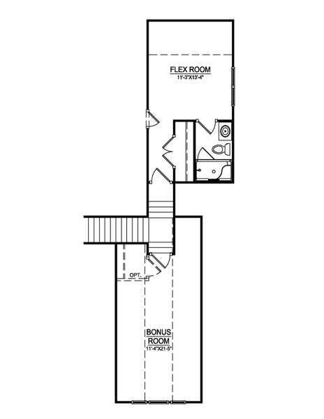 2D floor plan layout for the Creekside by Bill Clark Homes in Cheshire Landing, Grimesland, NC (Image 4). 2D floor plan layout for the Creekside by Bill Clark Homes in Cheshire Landing, Grimesland, NC (Image 4).