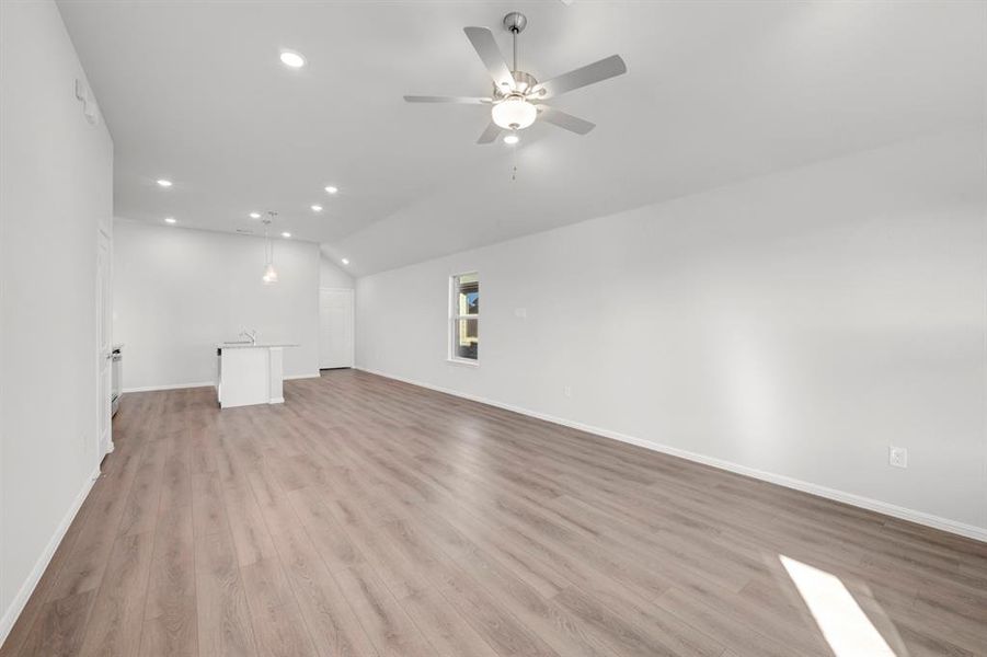Spacious, unfurnished interior of a new home in Meadow Park, Denton (Image 30). Spacious, unfurnished interior of a new home in Meadow Park, Denton (Image 30).