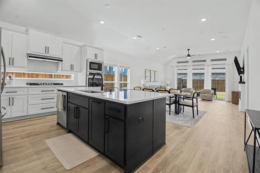 Furnished interior view inside a new home in , Forney (Image 13).