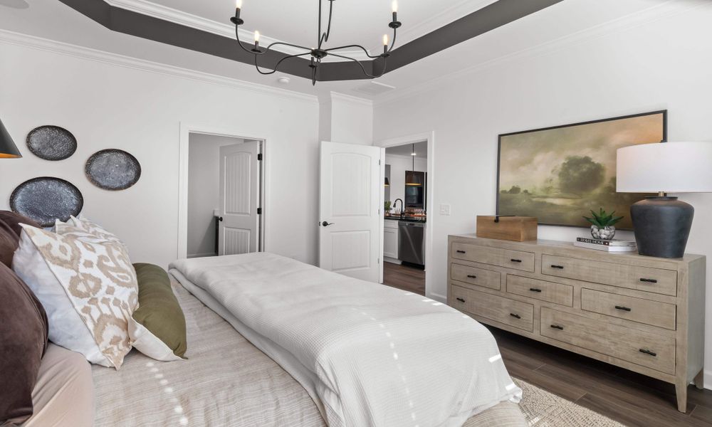 Representative furnished interior of a home built from the The Redbud by Chesapeake Homes in The Willows, Loris (Image 18).