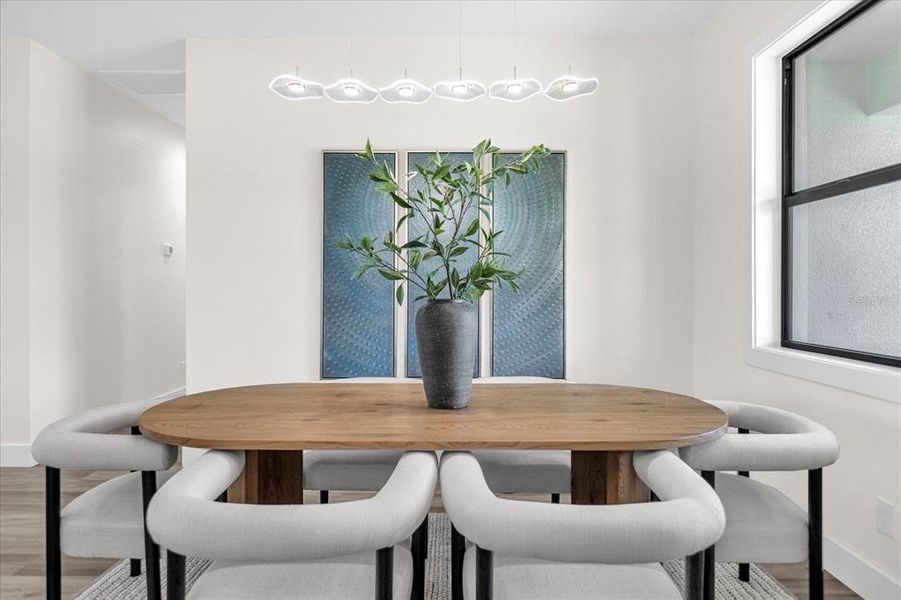 Furnished interior view inside a new home in , Rotonda West (Image 7).