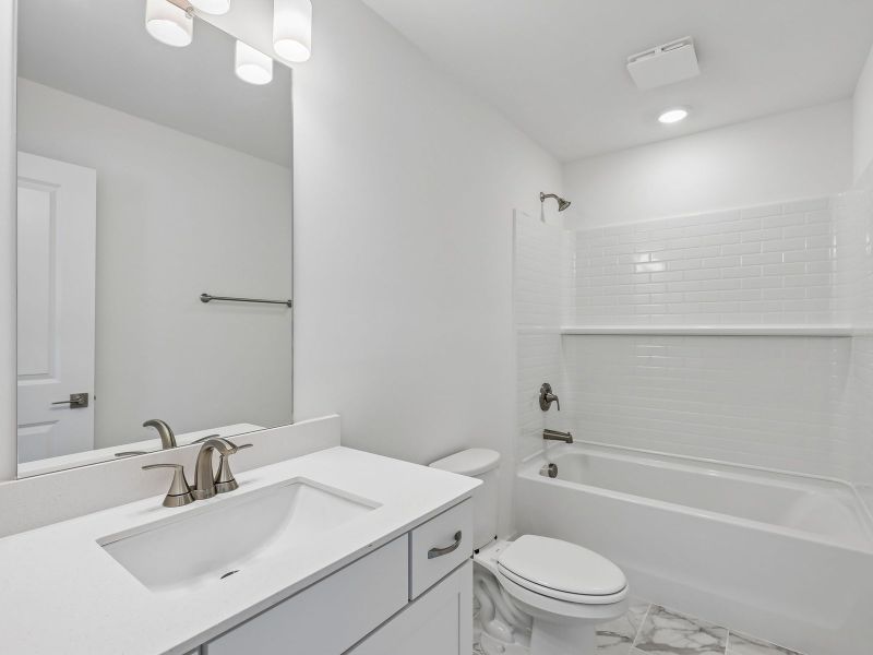 Furnished interior view inside a new home in Station Hill - Reserve Series, Franklin (Image 8). Furnished interior view inside a new home in Station Hill - Reserve Series, Franklin (Image 8).