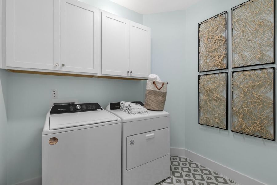 Representative furnished interior of a home built from the Glades by Mattamy Homes in Providence Creek, Fuquay Varina (Image 19).