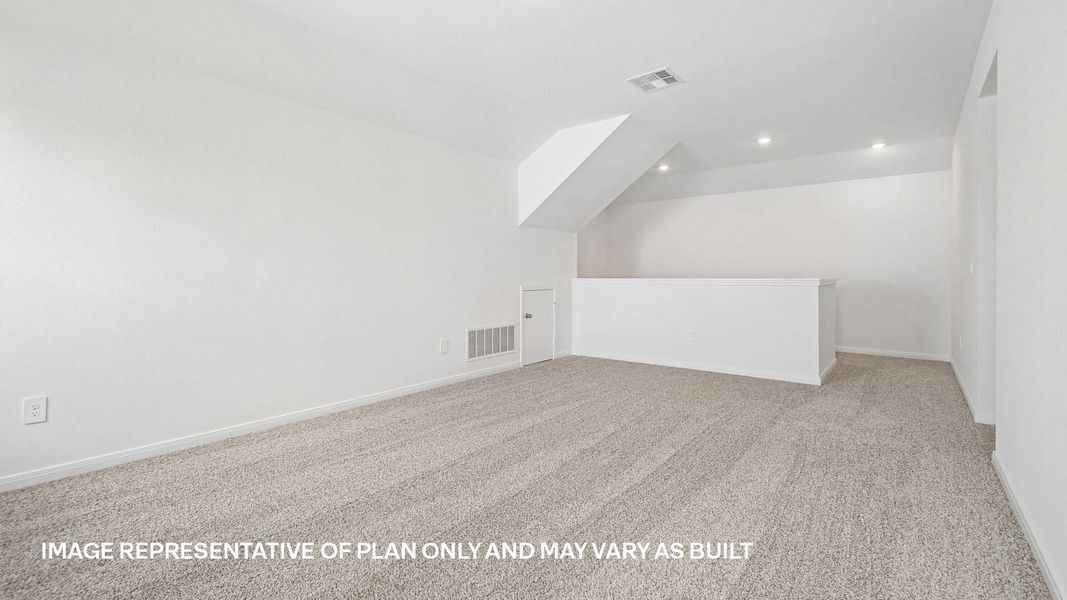Spacious, unfurnished interior of a new home in Prairie Lakes, Buda (Image 29).