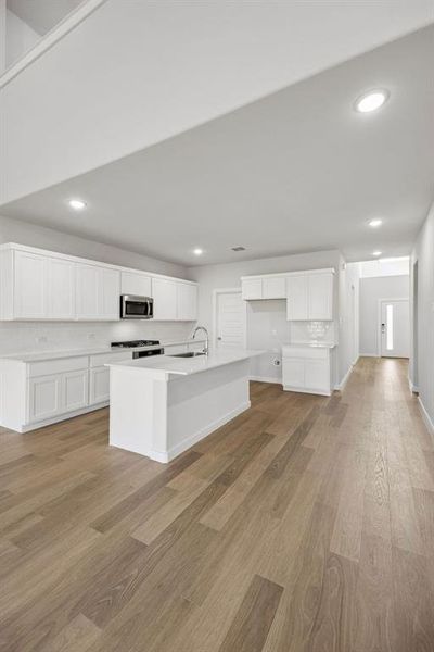 Kitchen in the Winters home plan by Trophy Signature Homes – REPRESENTATIVE PHOTO