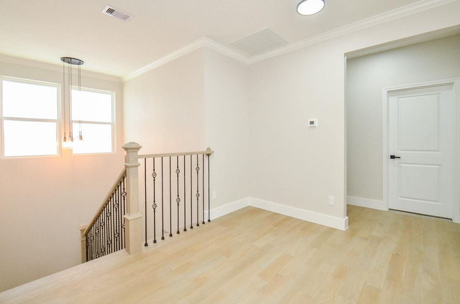 Spacious, unfurnished interior of a new home in , Houston (Image 18). Spacious, unfurnished interior of a new home in , Houston (Image 18).