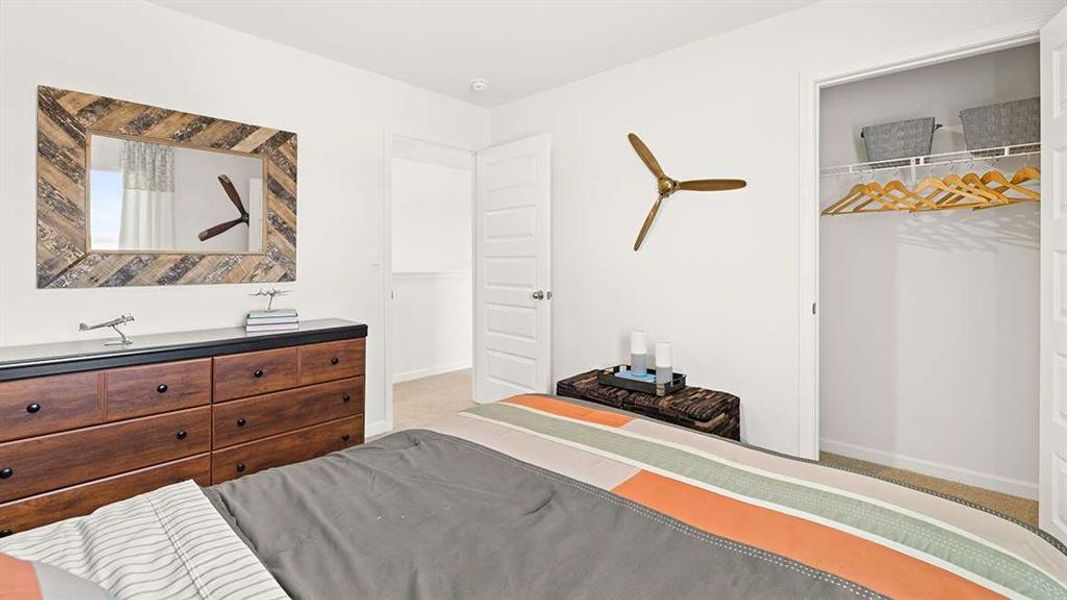 Furnished interior view inside a new home in Jackson Landing, Jefferson (Image 39).