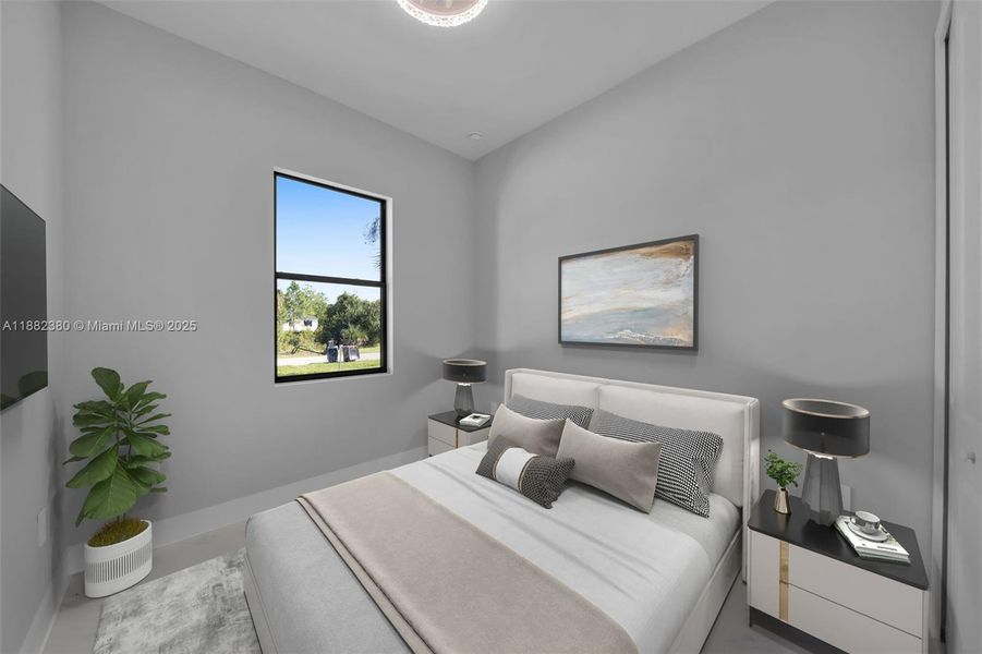 Furnished interior view inside a new home in , Lehigh Acres (Image 11).