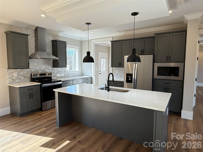 Furnished interior view inside a new home in , Morganton (Image 3).