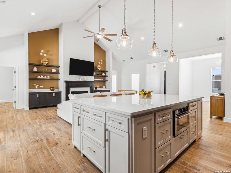 Furnished interior view inside a new home in , Terrell Hills (Image 14).