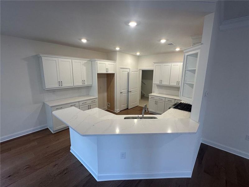 Furnished interior view inside a new home in Orchards of South Forsyth, Cumming (Image 3).