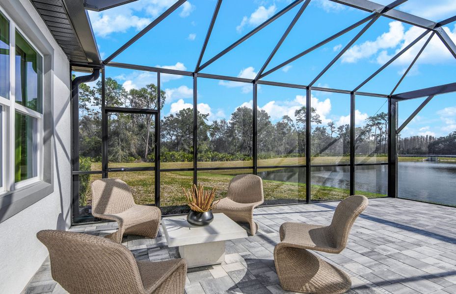 Outdoor Lounge Area