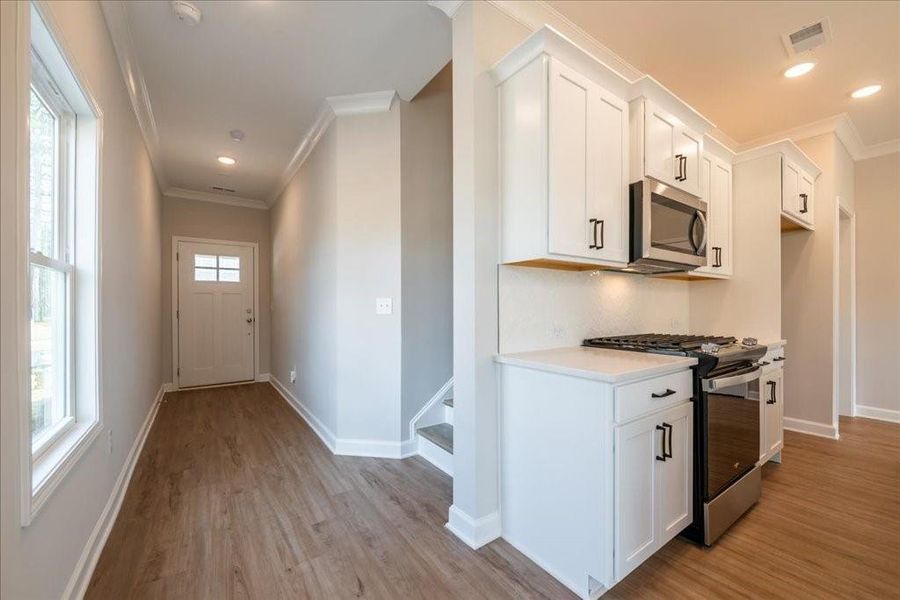 Furnished interior view inside a new home in Cherokee Township, Acworth (Image 8). Furnished interior view inside a new home in Cherokee Township, Acworth (Image 8).