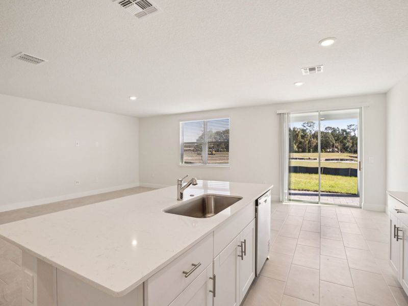 Furnished interior view inside a new home in Wynnstone - Signature Series, Davenport (Image 5).