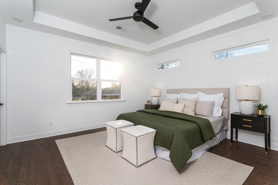 Representative furnished interior of a home built from the The River Basement by Greentech Homes LLC in Timberlee, Ooltewah (Image 8).