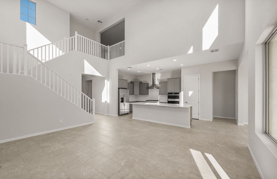 Spacious, unfurnished interior of a new home in Legado West, Queen Creek (Image 24). Spacious, unfurnished interior of a new home in Legado West, Queen Creek (Image 24).