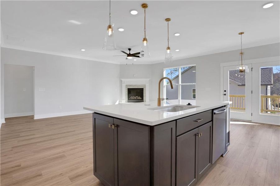 Furnished interior view inside a new home in Marble Tree, Ball Ground (Image 8).
