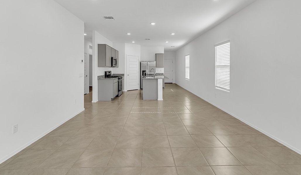 Spacious, unfurnished interior of a new home in Coronet at Gladden Farms, Marana (Image 24). Spacious, unfurnished interior of a new home in Coronet at Gladden Farms, Marana (Image 24).