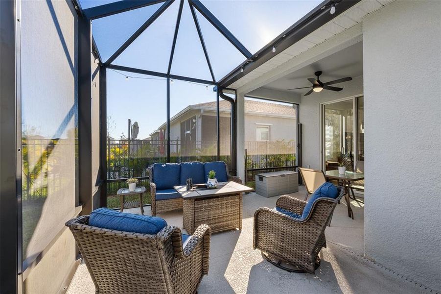 Exterior details and patio area of a home in , Parrish (Image 23).