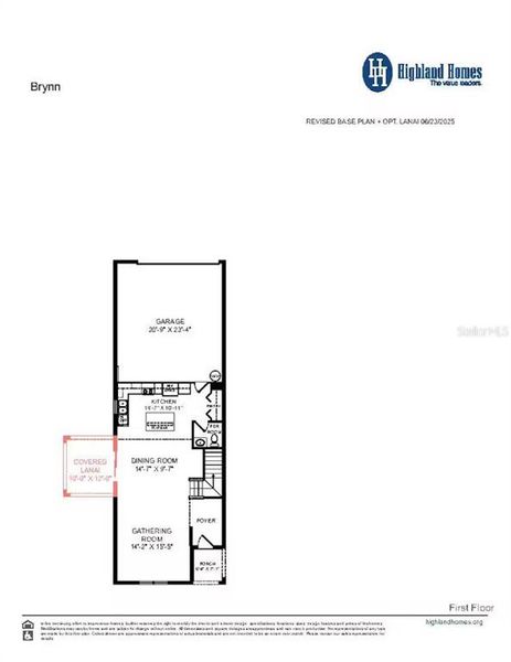 2D floor plan layout of this home in Estates at Hickory Cove - Bungalows, St. Cloud, FL (Image 2). 2D floor plan layout of this home in Estates at Hickory Cove - Bungalows, St. Cloud, FL (Image 2).