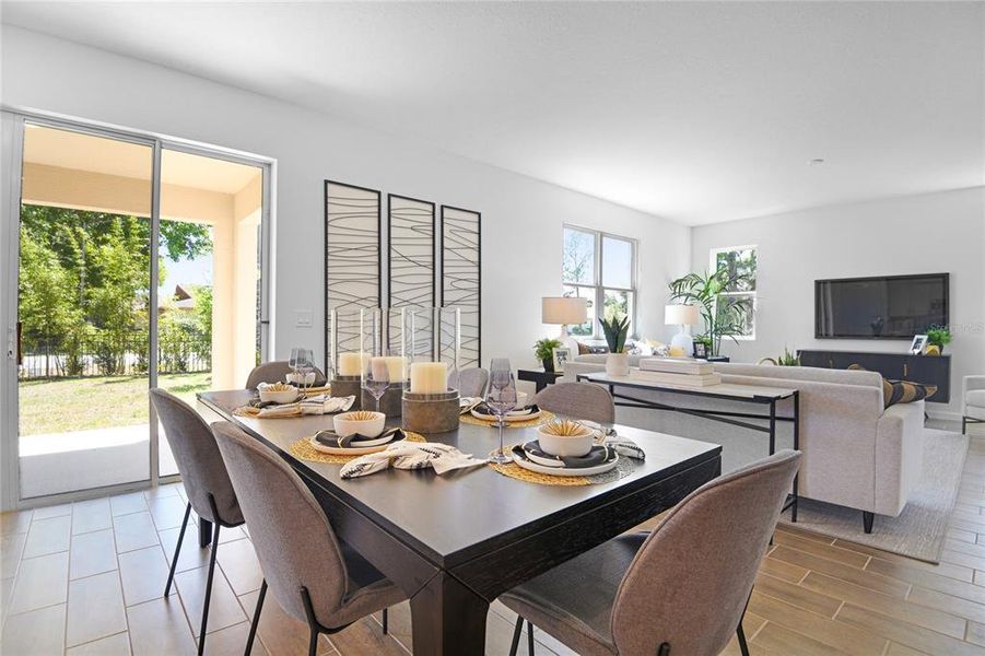 Furnished interior view inside a new home in Seaport Village, Tavares (Image 9).