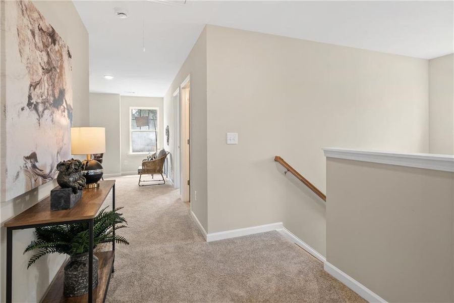 Furnished interior view inside a new home in Hickory Heights, Acworth (Image 16).