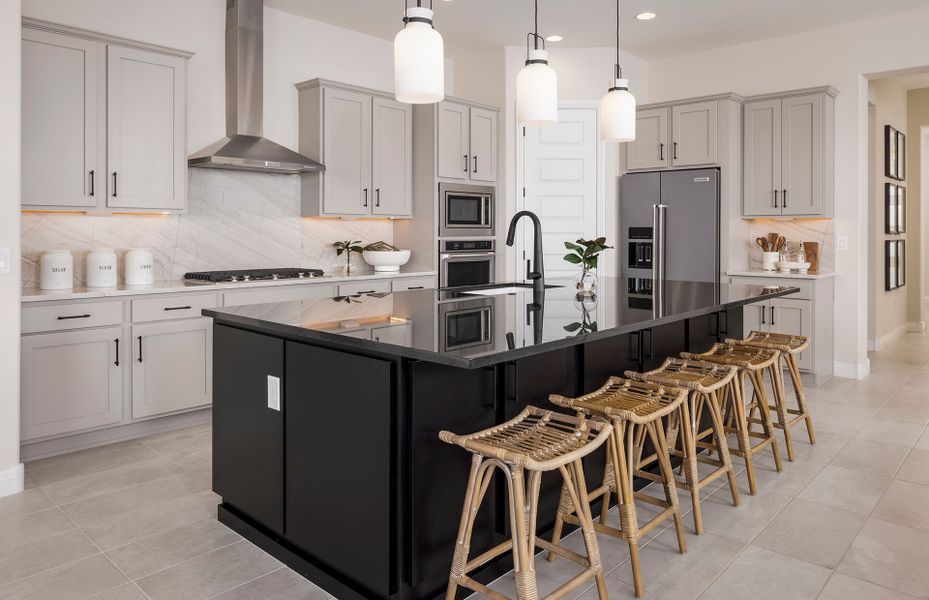 Representative furnished interior of a home built from the Parklane by Pulte Homes in Upper Canyon, Phoenix (Image 12).