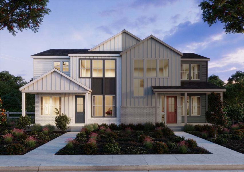 Duet Collection by Trumark Homes at Sterling Ranch | Plan 3 Colorado Farmhouse Duet Collection by Trumark Homes at Sterling Ranch | Plan 3 Colorado Farmhouse