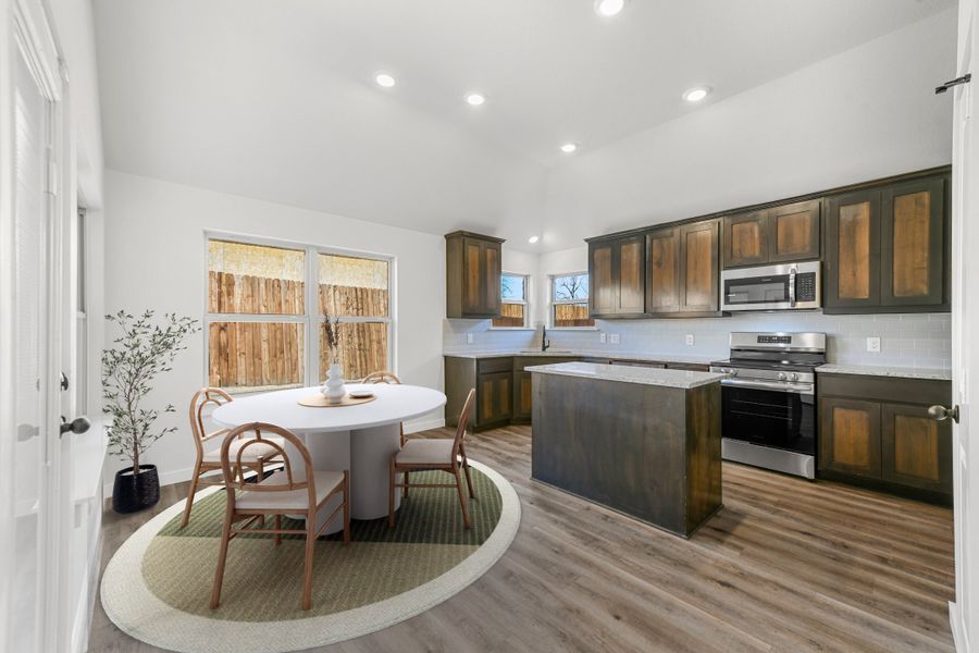 Representative furnished interior of a home built from the Cambria I by Cheldan Homes in Craftsmen's Corner, Cleburne (Image 52).