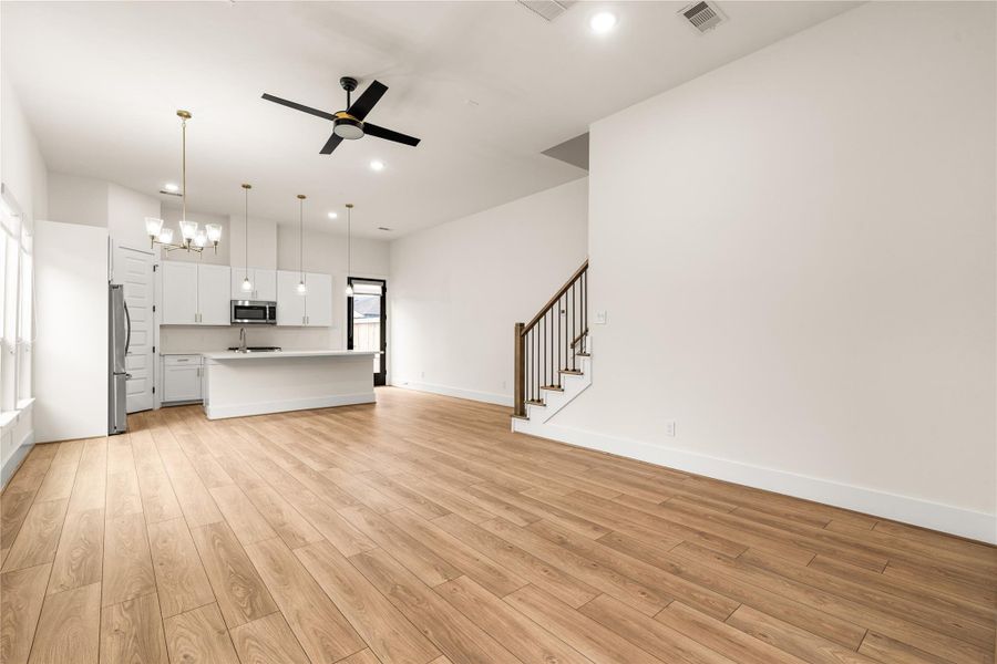 Spacious, unfurnished interior of a new home in , Houston (Image 15). Spacious, unfurnished interior of a new home in , Houston (Image 15).