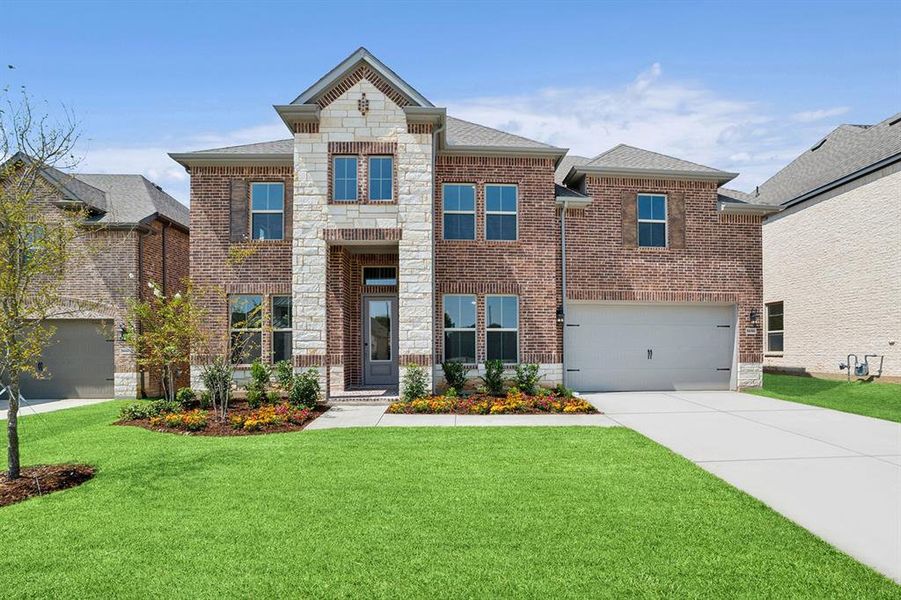 Exterior details and patio area of a home in Sterling Greene, Arlington (Image 2). Exterior details and patio area of a home in Sterling Greene, Arlington (Image 2).