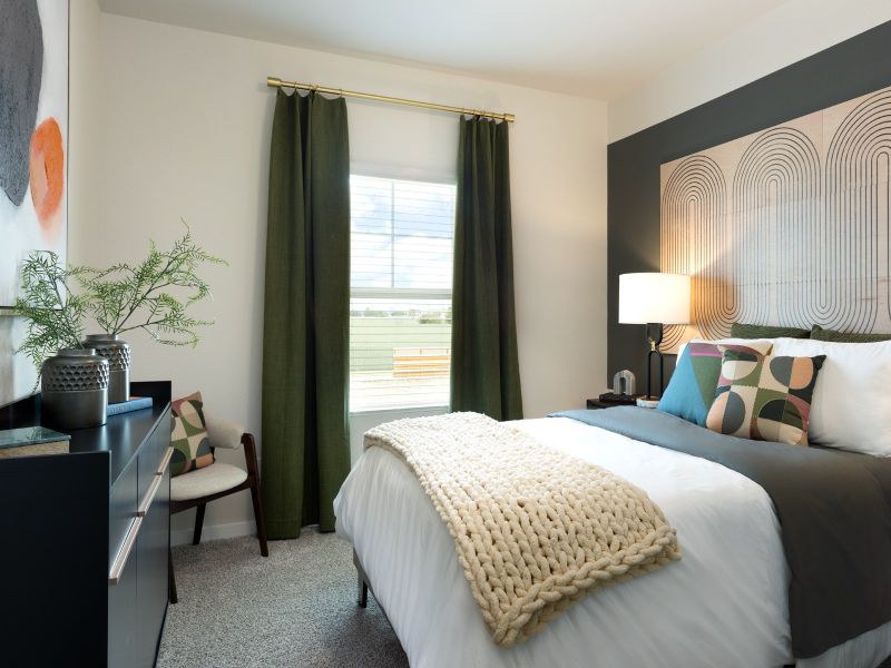 Furnished interior view inside a new home in Kemah Crossing - City Series, Kemah (Image 8). Furnished interior view inside a new home in Kemah Crossing - City Series, Kemah (Image 8).