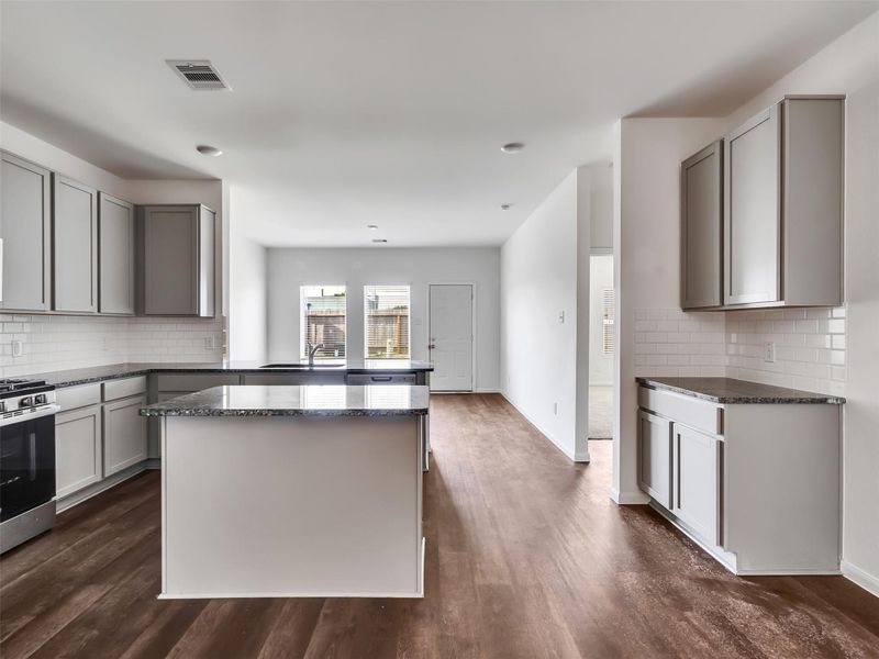 Furnished interior view inside a new home in Sweetgrass Village, Barrett (Image 8).
