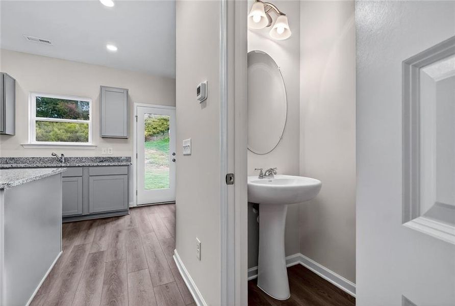 Furnished interior view inside a new home in Hillcrest Park, Ringgold (Image 9).