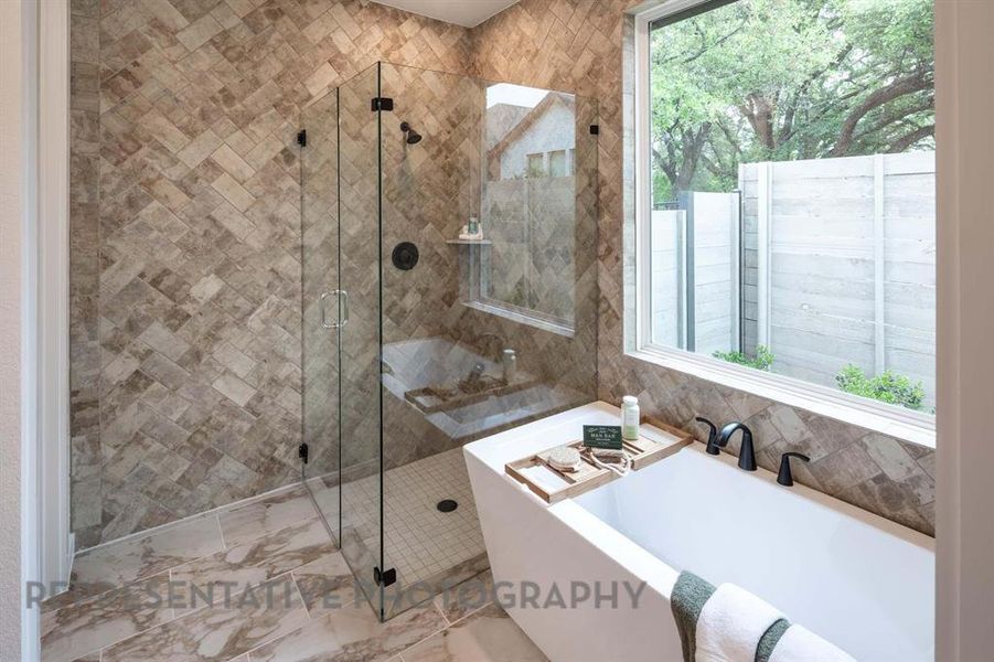 Furnished interior view inside a new home in Gateway Village - The Reserve: 50ft. lots, Denison (Image 11).