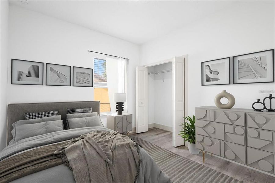 Furnished interior view inside a new home in , Ocala (Image 9).