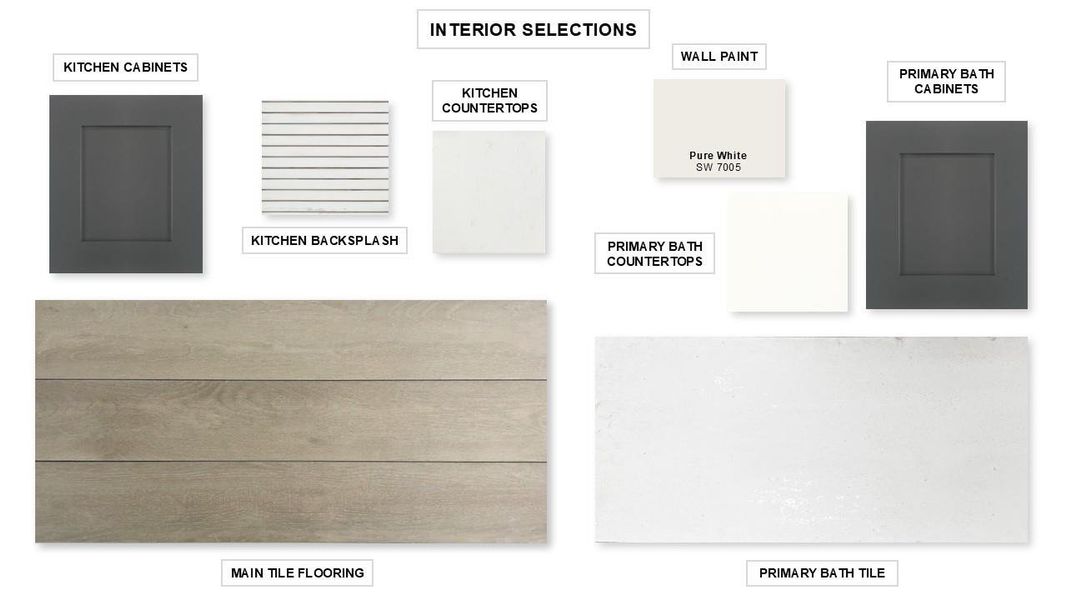 Sample of building materials used in homes in Sienna, Missouri City (Image 8). Sample of building materials used in homes in Sienna, Missouri City (Image 8).