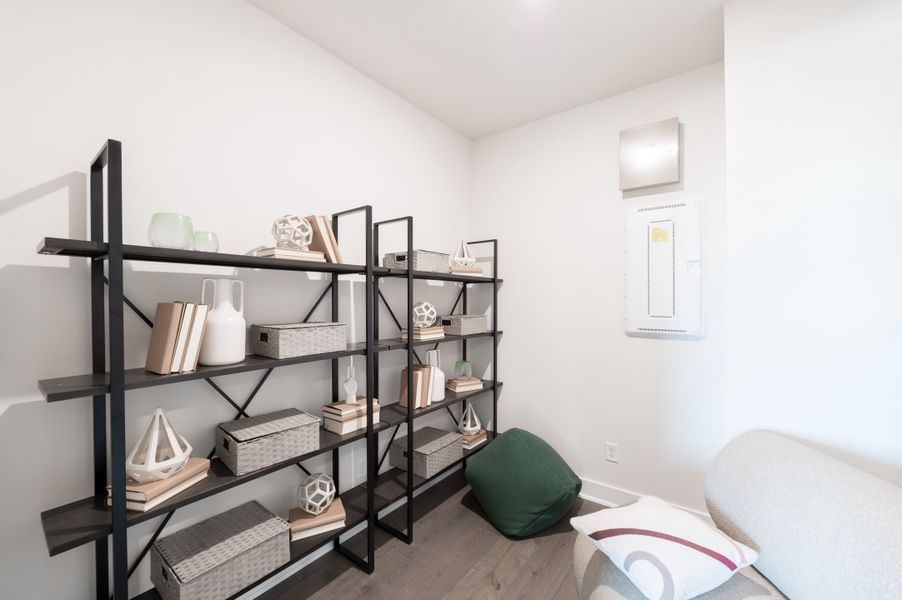 Representative furnished interior of a home built from the Bogata by Tri Pointe Homes in Harvest Green, Richmond (Image 71).