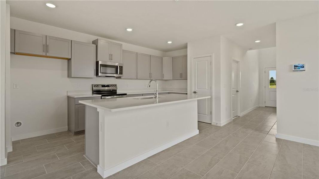 Furnished interior view inside a new home in Willowbrook North, Winter Haven (Image 10).