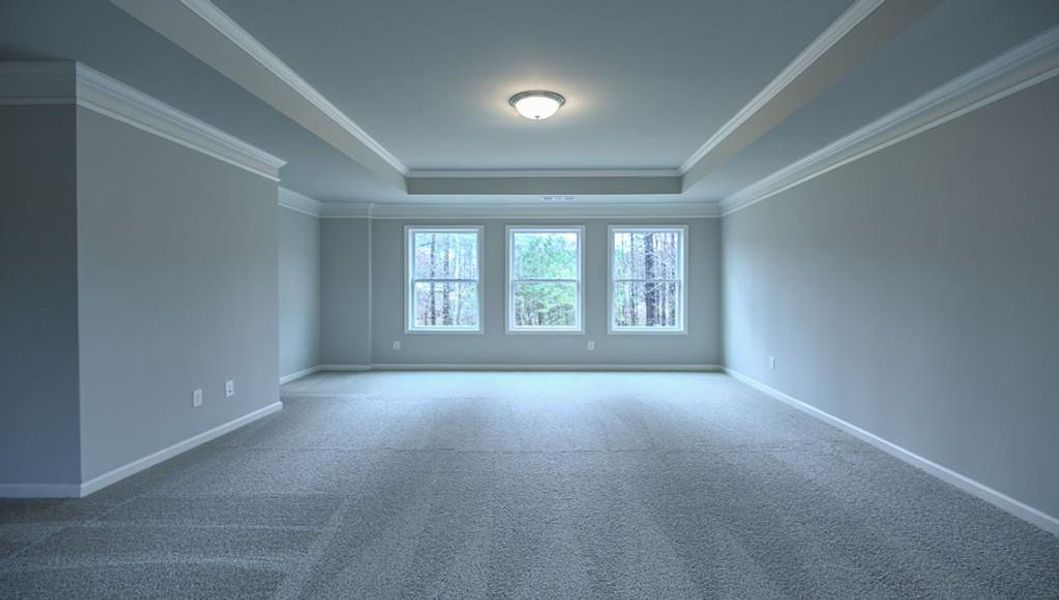 Spacious, unfurnished interior of a new home in Thalley Creek Estates, Cumming (Image 29).