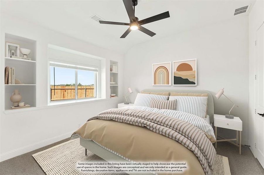 Furnished interior view inside a new home in Glenbrook, Red Oak (Image 20).