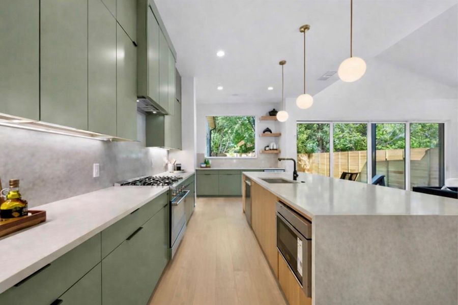 Furnished interior view inside a new home in , Austin (Image 24).