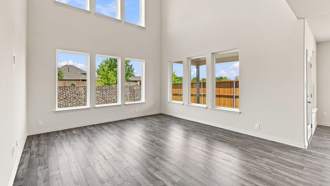 Furnished interior view inside a new home in Taylor Estates, Corinth (Image 20).