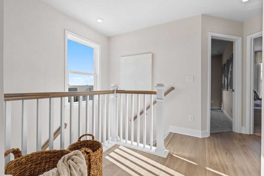 Representative unfurnished interior of a home built from the Joliet by Pulte Homes in Lakeside Townes at Riverlights, Wilmington (Image 22).
